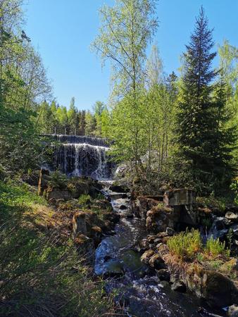 Wasserfall am Ferienhaus