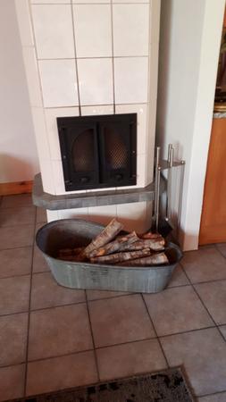 Kamin im Wohnzimmer